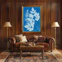 Botanical Cyanotype Poster