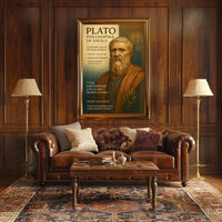 Plato Philosopher of Ideals Poster
