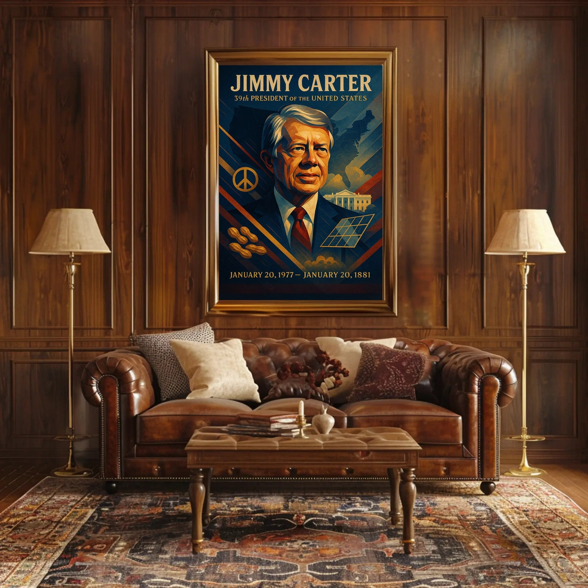 Jimmy Carter 39th President Poster