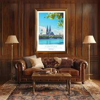 Cologne Travel Poster