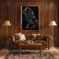 Celestial Lion Poster