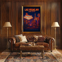 Las Vegas Sin City Poster
