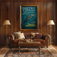 Electric Catfish Natures Shockwave Poster