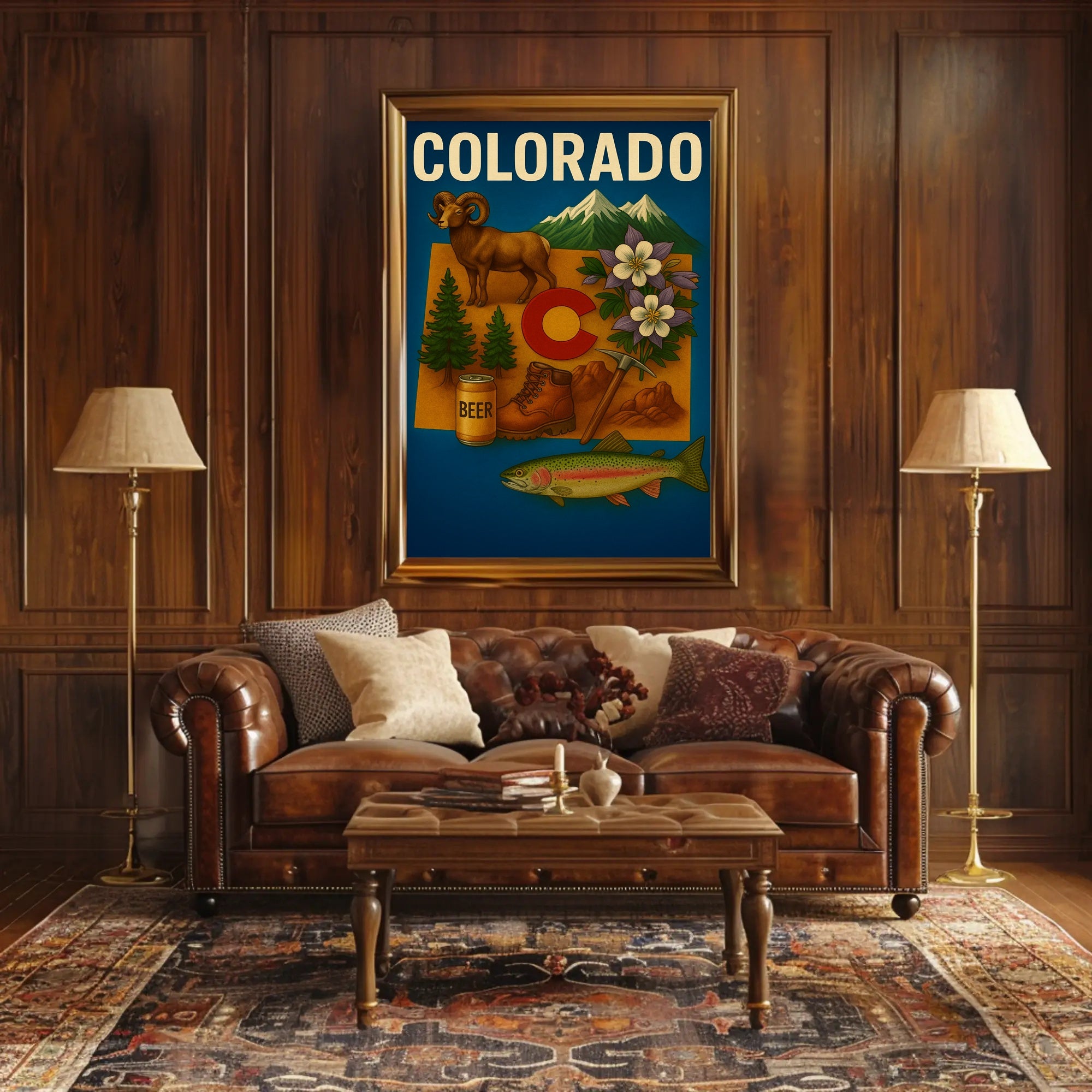 Discover Colorado Poster