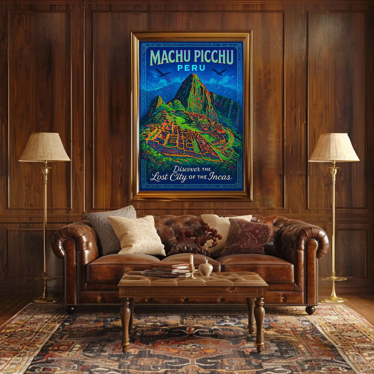 Discover Machu Picchu Poster
