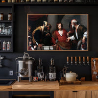 Baroque Masterpiece Scene Historical or Presidential Poster