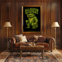 Alligator Alcatraz Poster PosterGoat