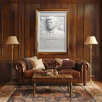 Timeless Leadership in Historical or Presidential Poster