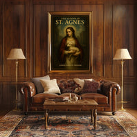The Legend of St. Agnes Poster PosterGoat