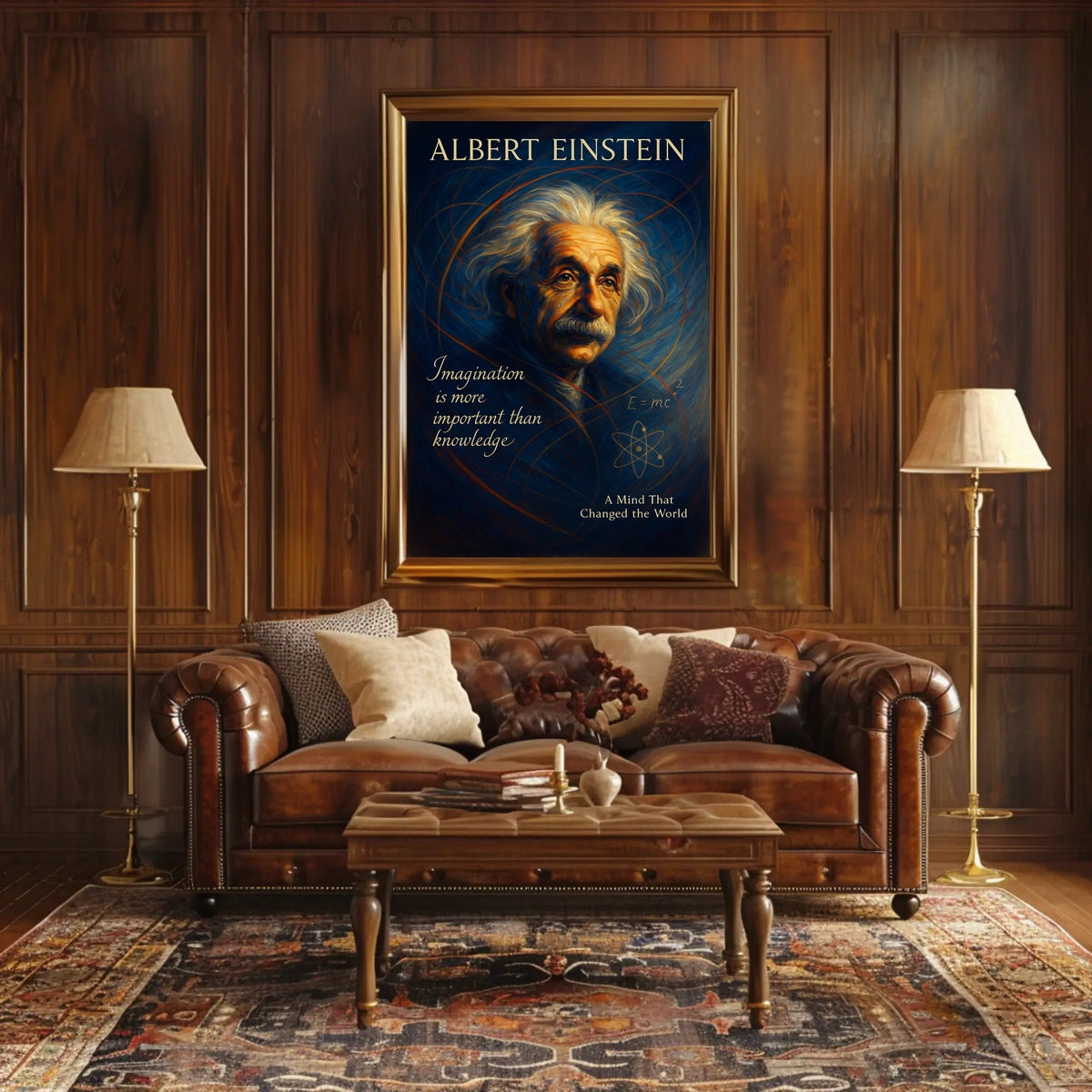 Albert Einstein A Mind That Changed the World Poster