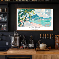 Tropical Paradise of Bora Bora Poster PosterGoat