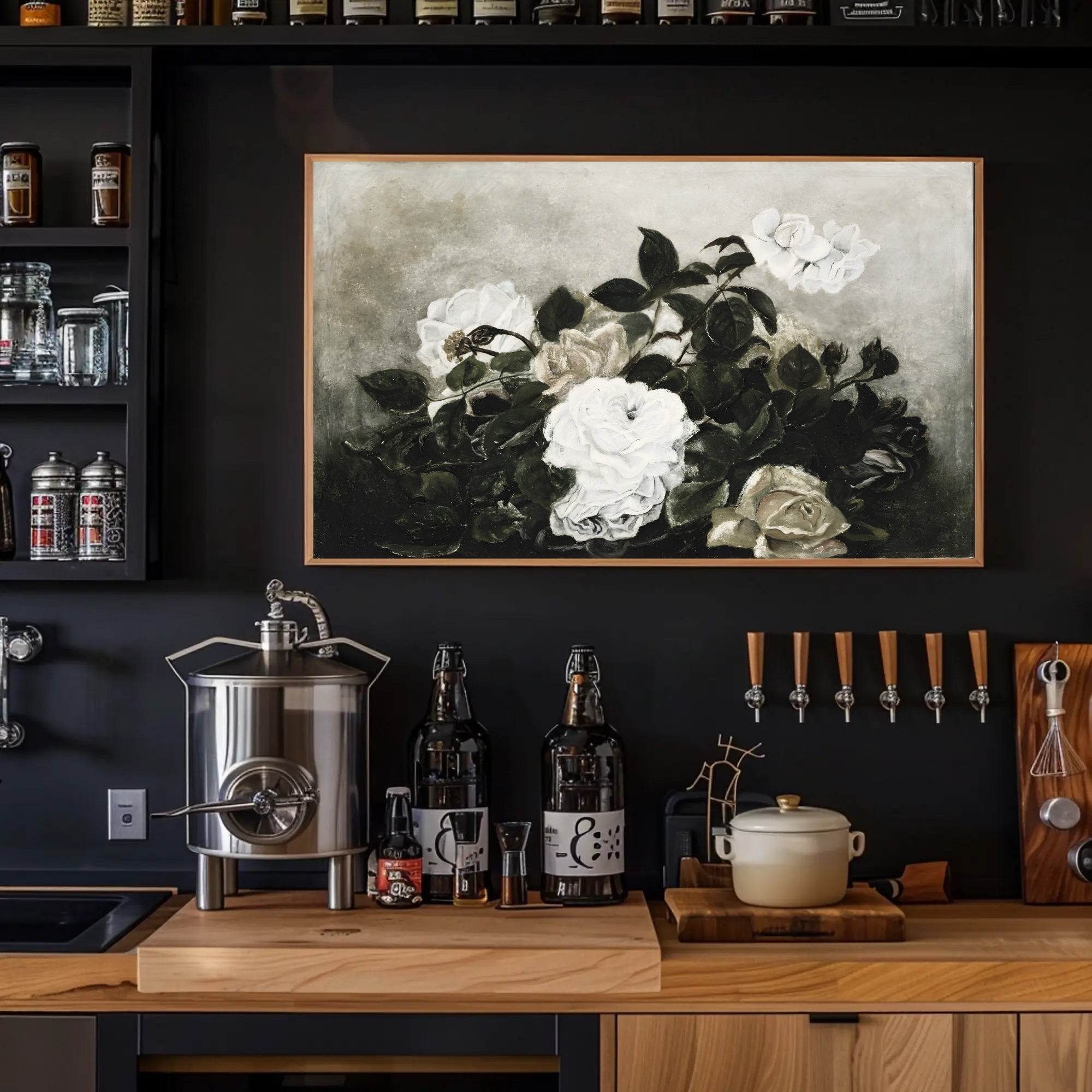 Elegance in Bloom Poster