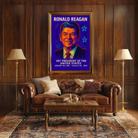 Ronald Reagan 40th President Poster