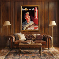 Fire Extinguisher Training Awareness Poster PosterGoat