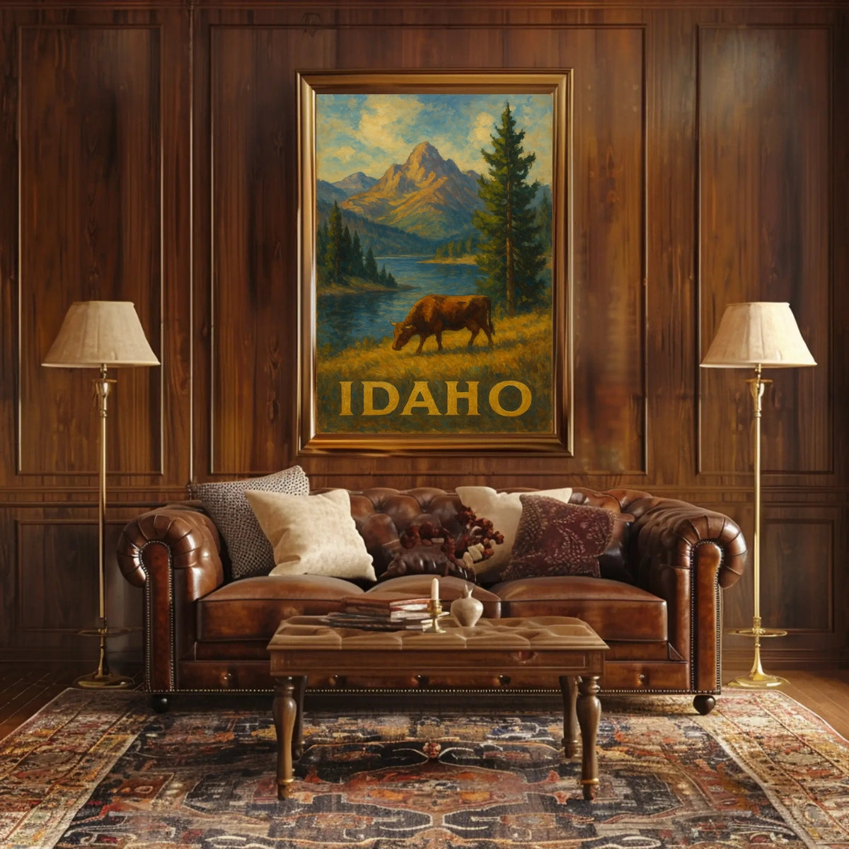 Idaho Landscape Poster