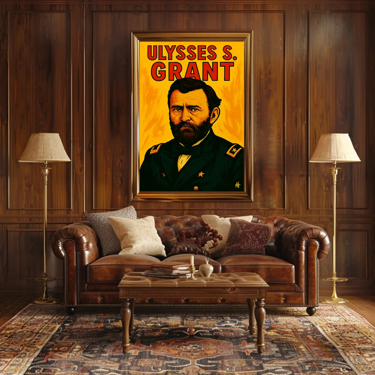 Grant Vintage Heritage Scenic Decor Poster