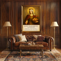Saint Elizabeth of Hungary Poster PosterGoat