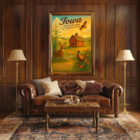 Iowa The Heartland of Possibilities Poster