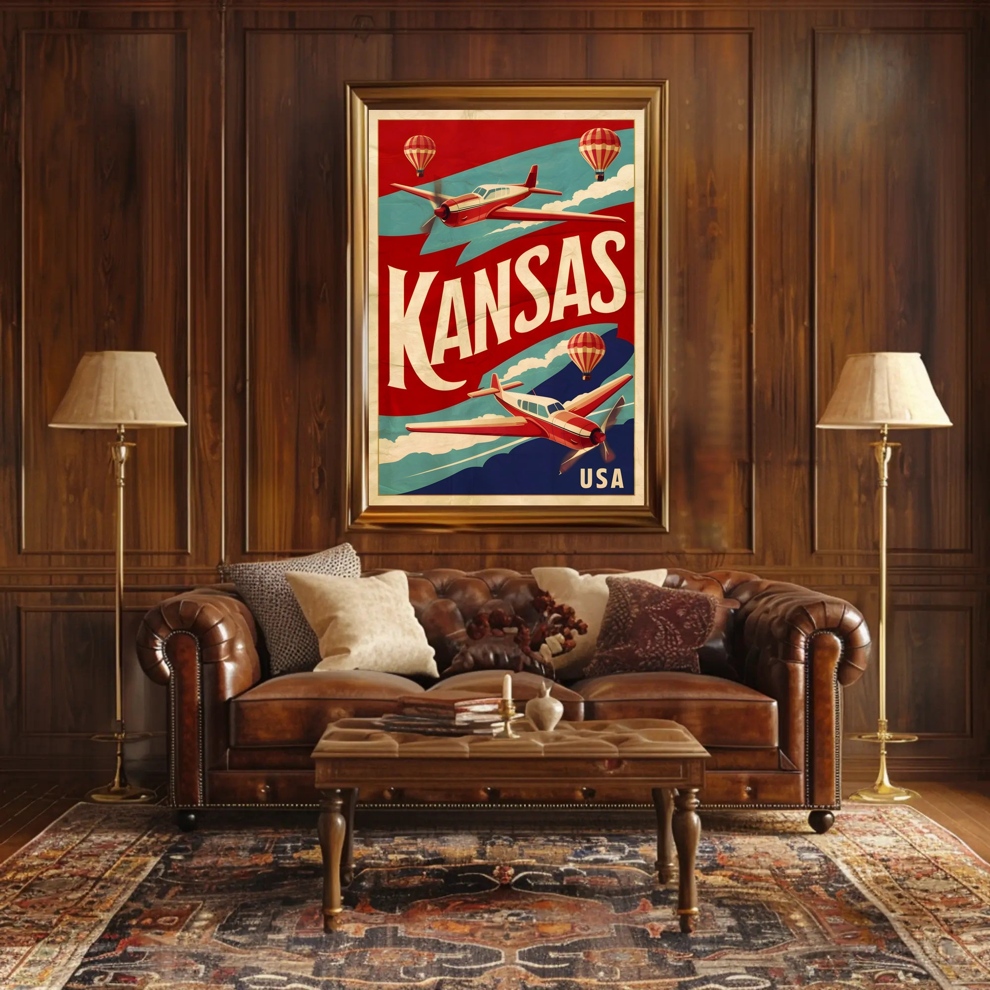 Kansas Aviation Adventure Poster
