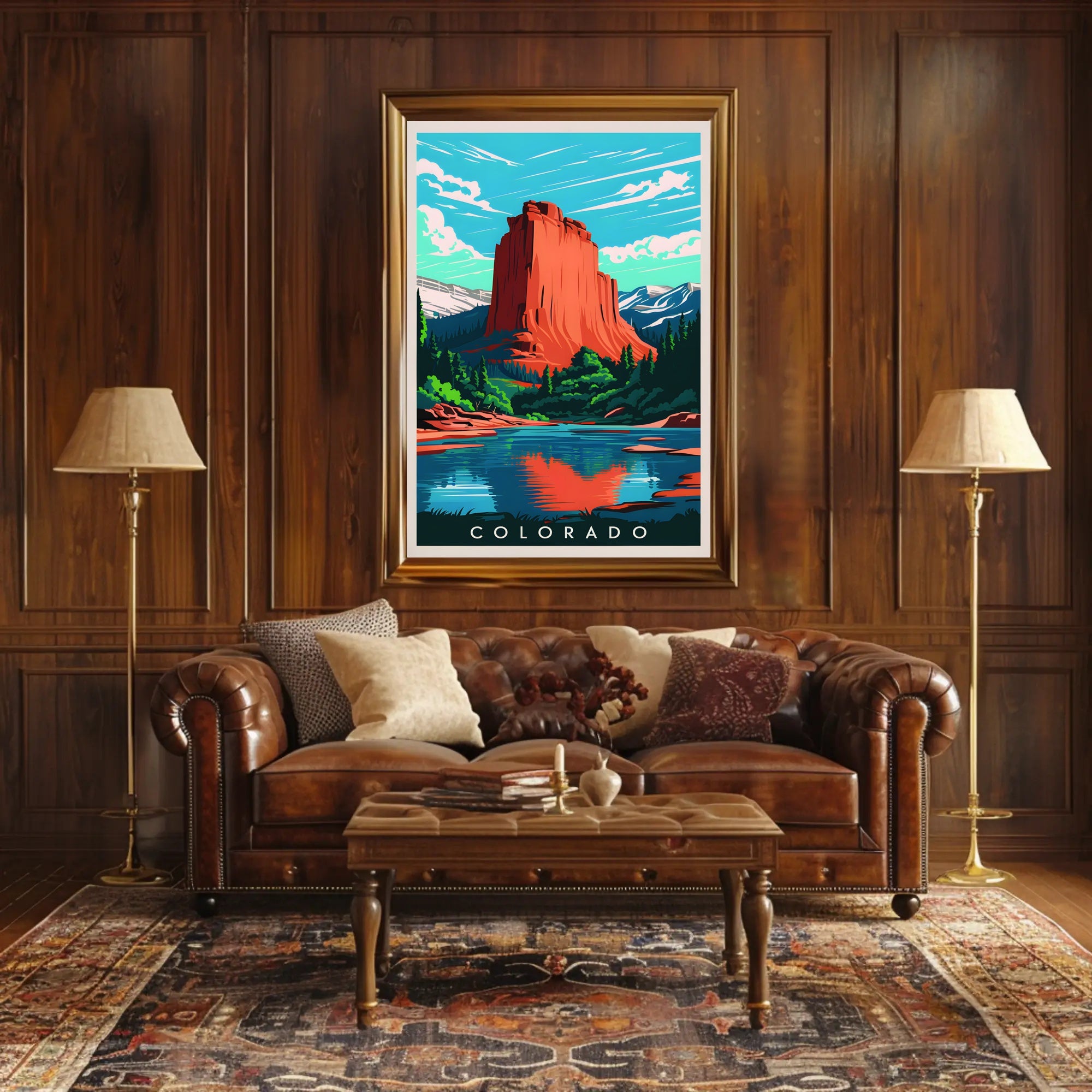 Majestic Colorado Landscape Poster