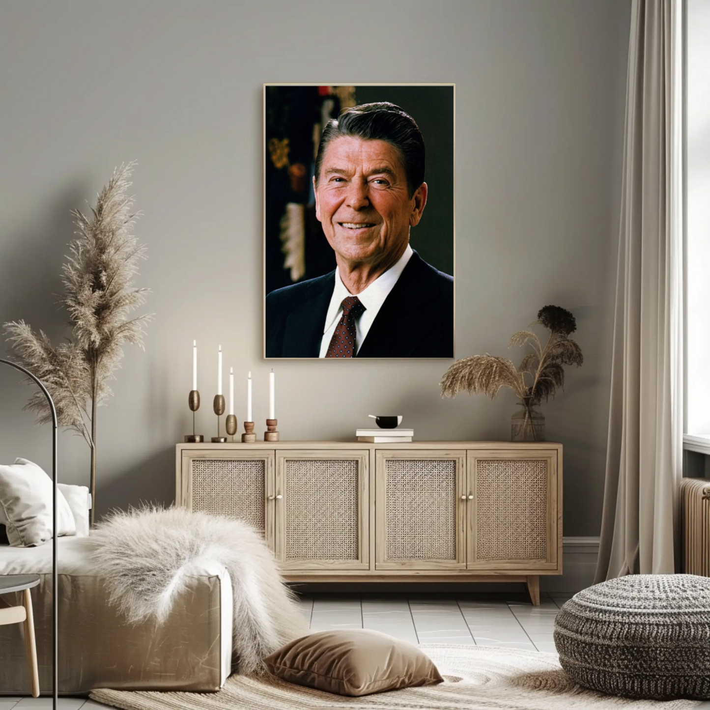 Ronald Reagan 40th President Of The United States Photo