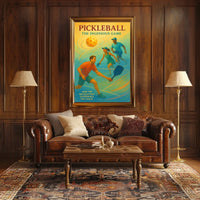 Pickleball The Ingenious Game Poster