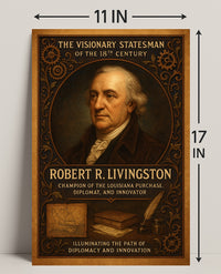 Robert R. Livingston Visionary Statesman Poster PosterGoat