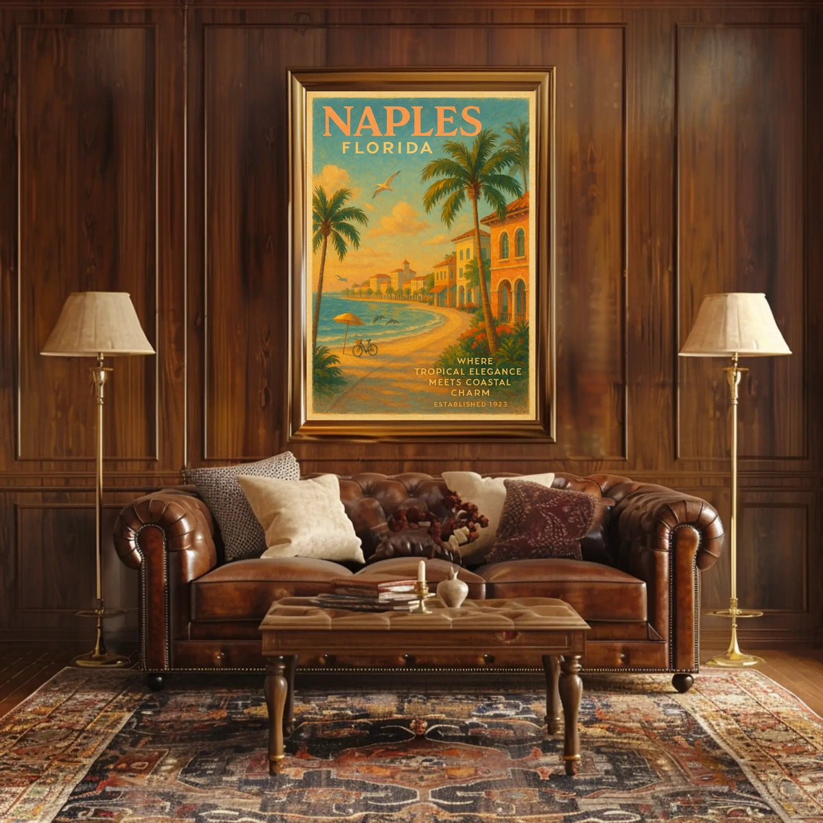 Naples, Florida Coastal Elegance Poster