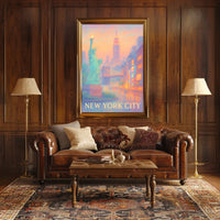 Dreamy New York Cityscape Poster