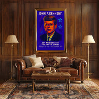 John F. Kennedy 35th President Poster