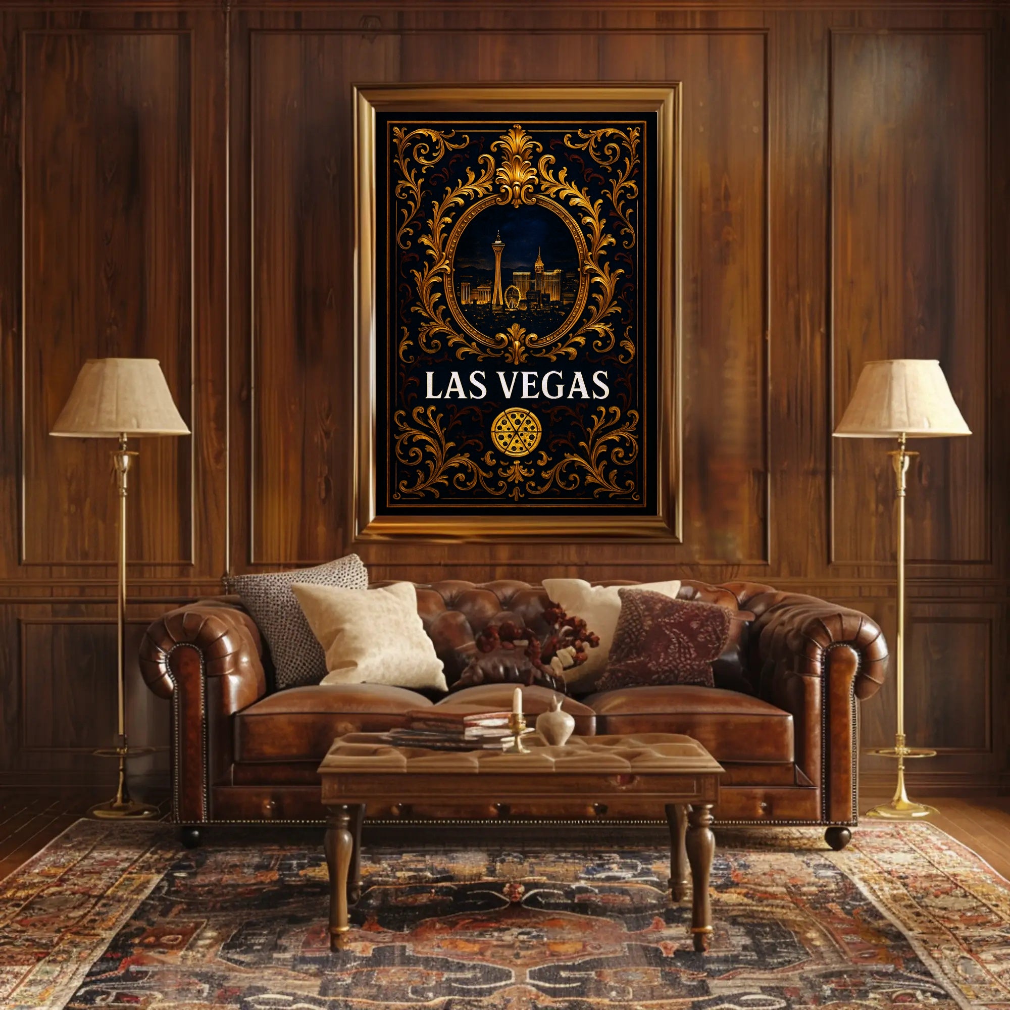 Las Vegas Elegance Poster PosterGoat