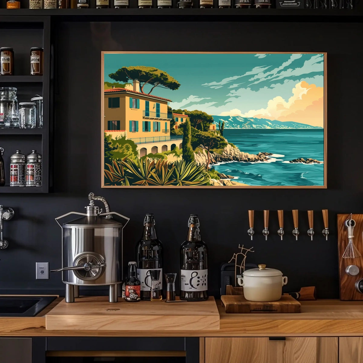 Coastal Serenity Poster