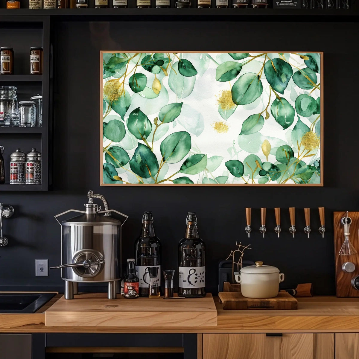 Lush Greenery Art Poster