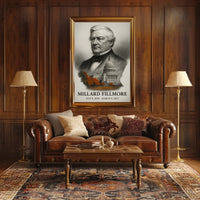 Millard Fillmore 13th President of the United States Reflections Poster