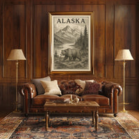 Alaska Wilderness Poster