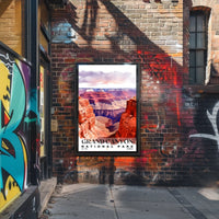 Grand Canyon Watercolor Wall Art Poster