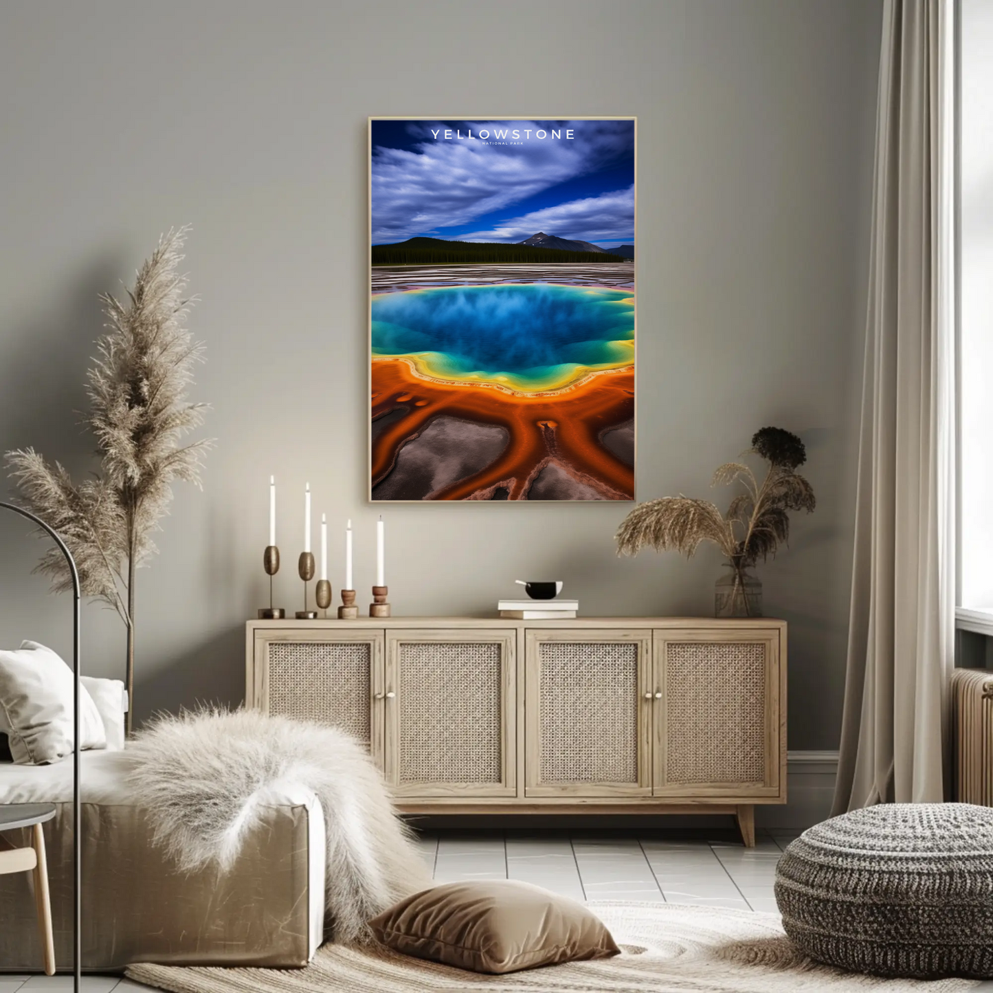 Yellowstone National Park Poster