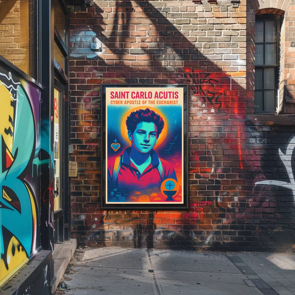 Saint Carlo Acutis Cyber Apostle Of Poster