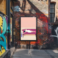 Reclined Elegance Poster