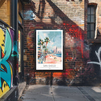 San Diego Scenic Poster PosterGoat