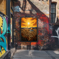 Radiant Cityscape Poster