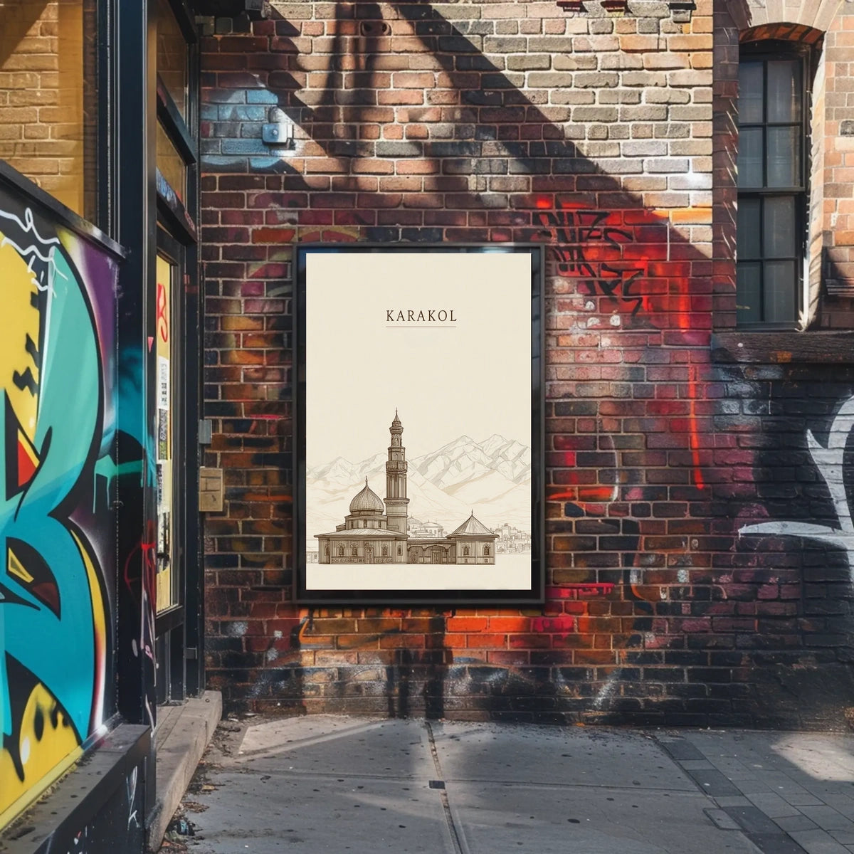 Karakol Architecture Poster