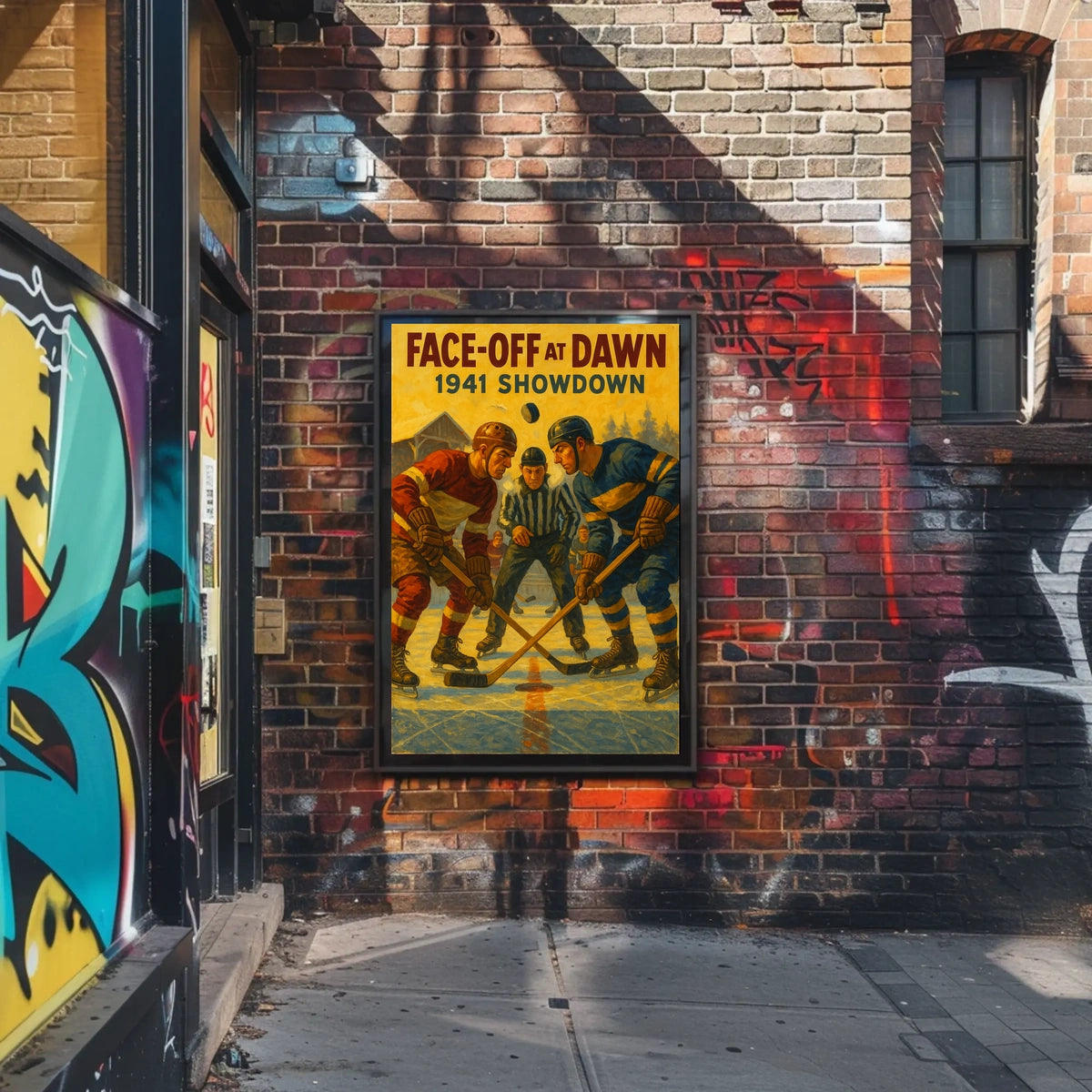 Face-Off at Dawn 1941 Showdown Poster