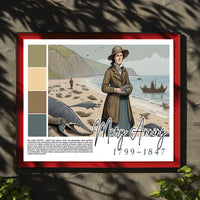 Mary Anning: Pioneer of Paleontology Poster