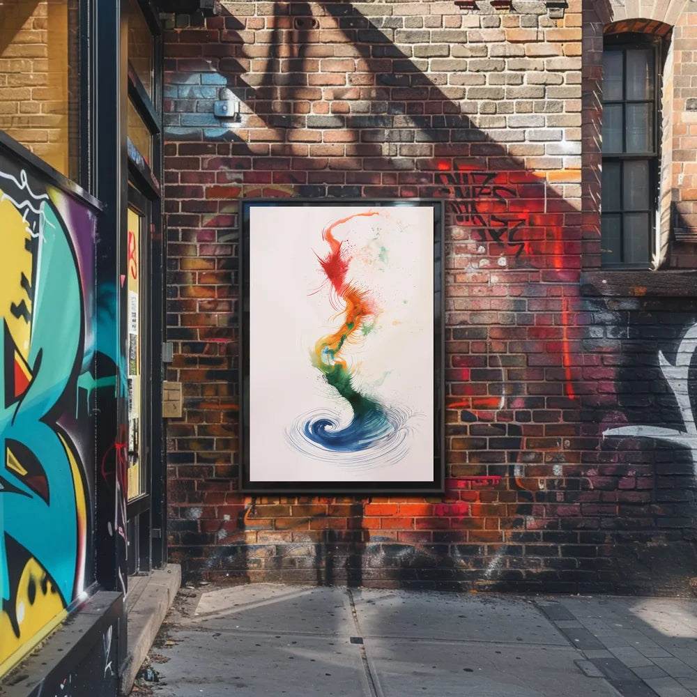 Vintage Retro Cars Mid-20th Century Poster