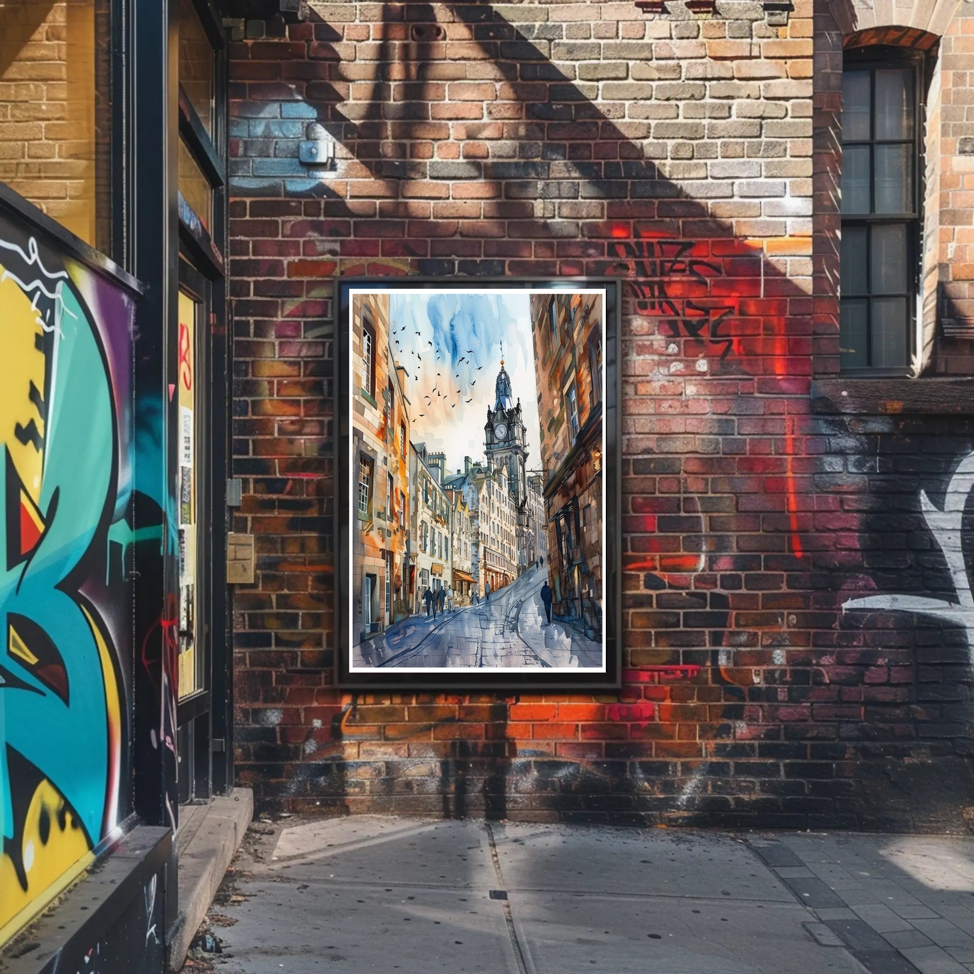 Captivating Cityscape Poster PosterGoat