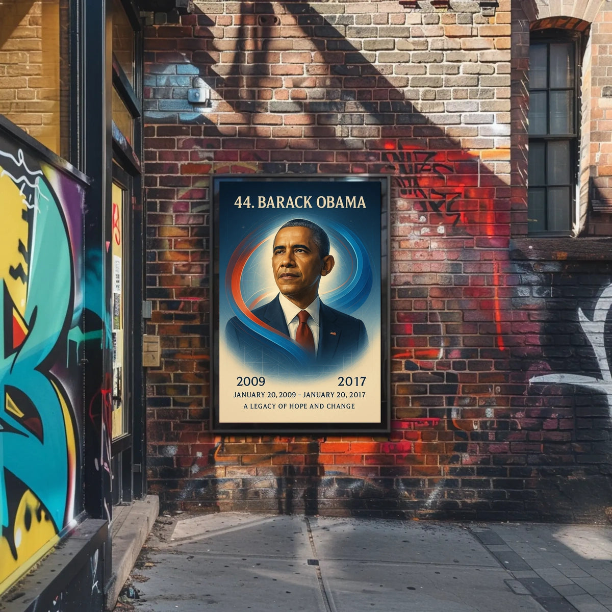 Legacy of Hope Obama Historical Presidential Poster