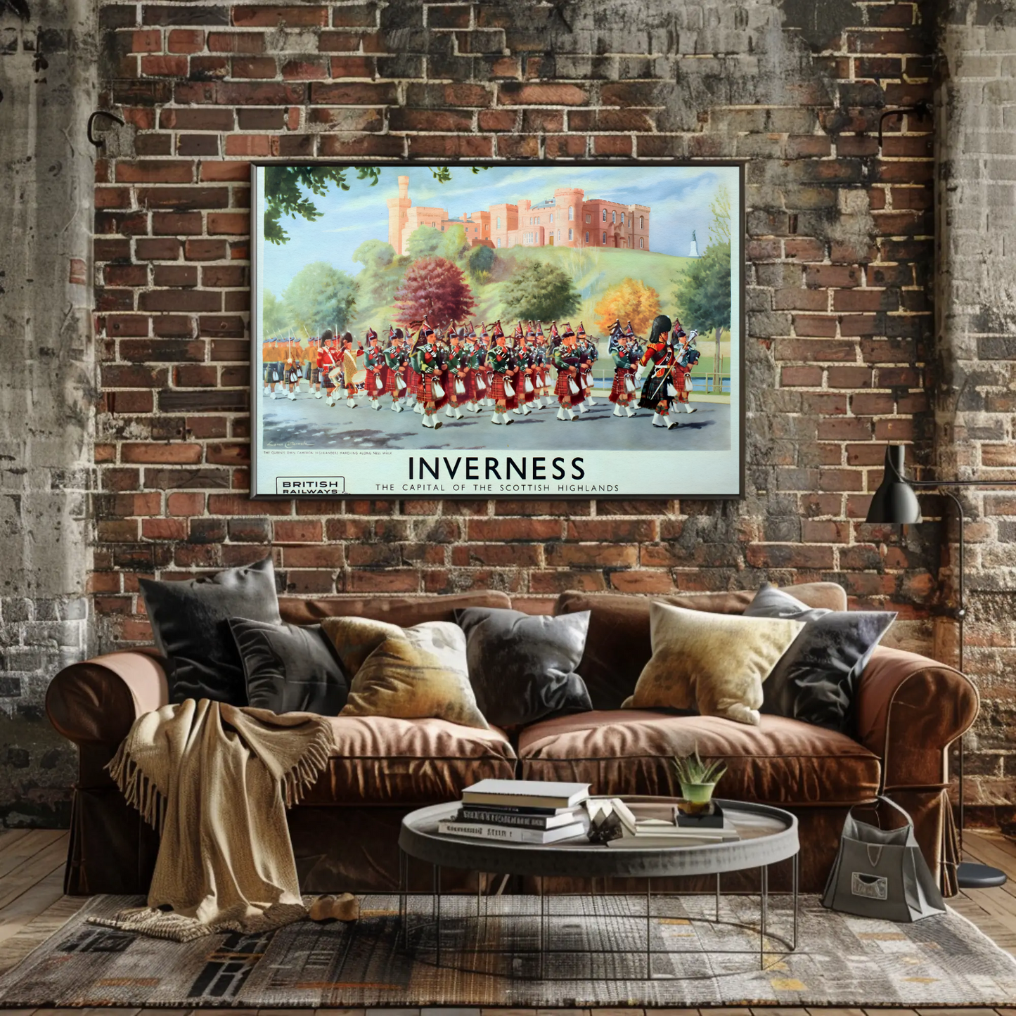 Inverness - The Capital of the Scottish Highlands Poster