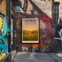Iowa A Portrait of Tranquility Poster