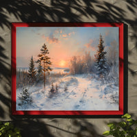 Winter Sunrise Poster